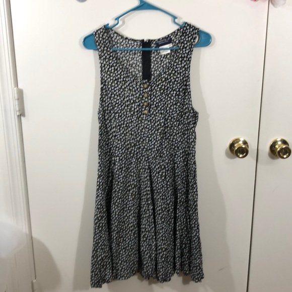 HAMPTON DRESS CO. SCOOP NECK FLARED FLORAL SZ 12 - Picture 6 of 6